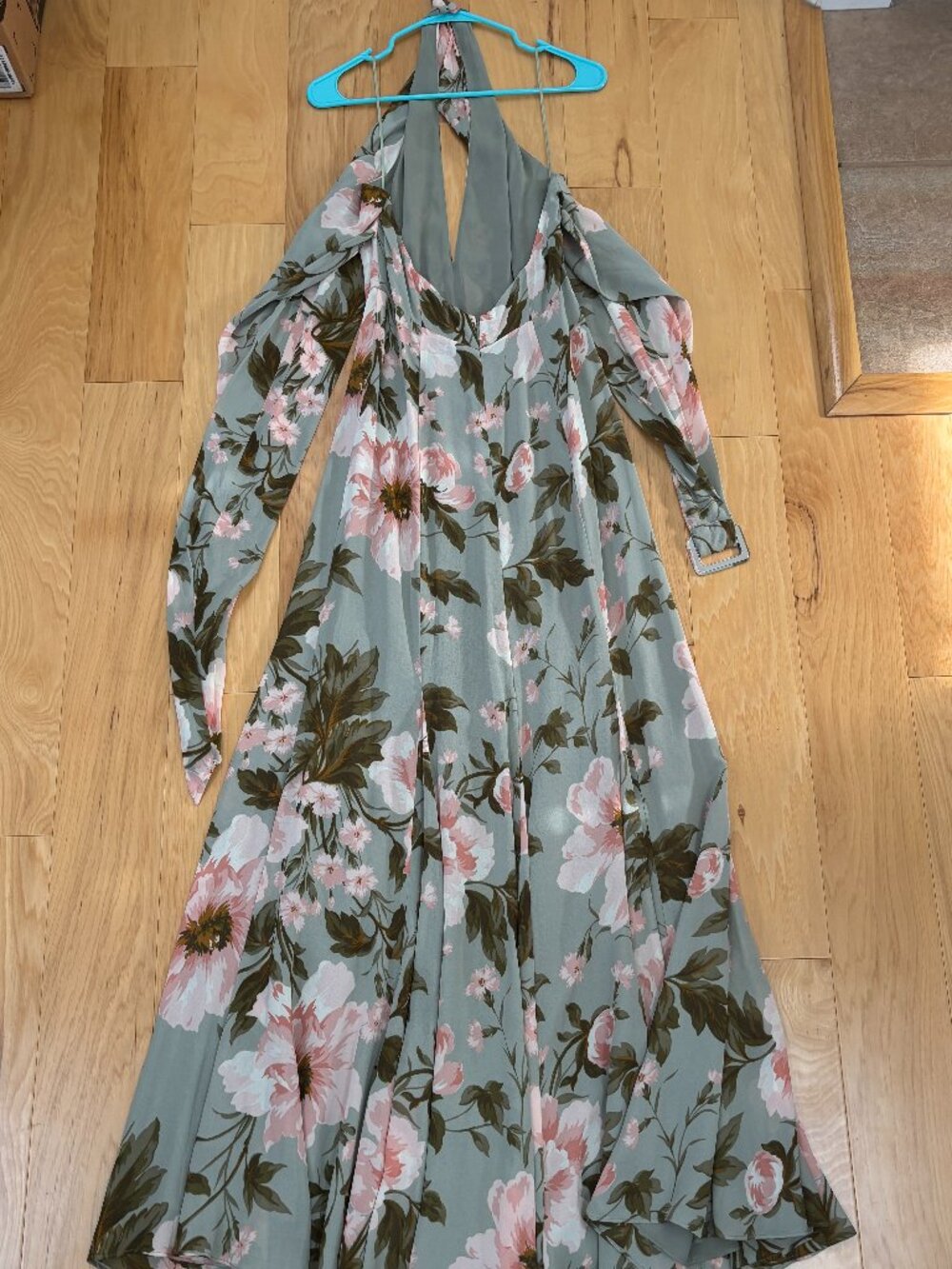 Reformation Ezria Green Dress Size 4 - Picture 7 of 10